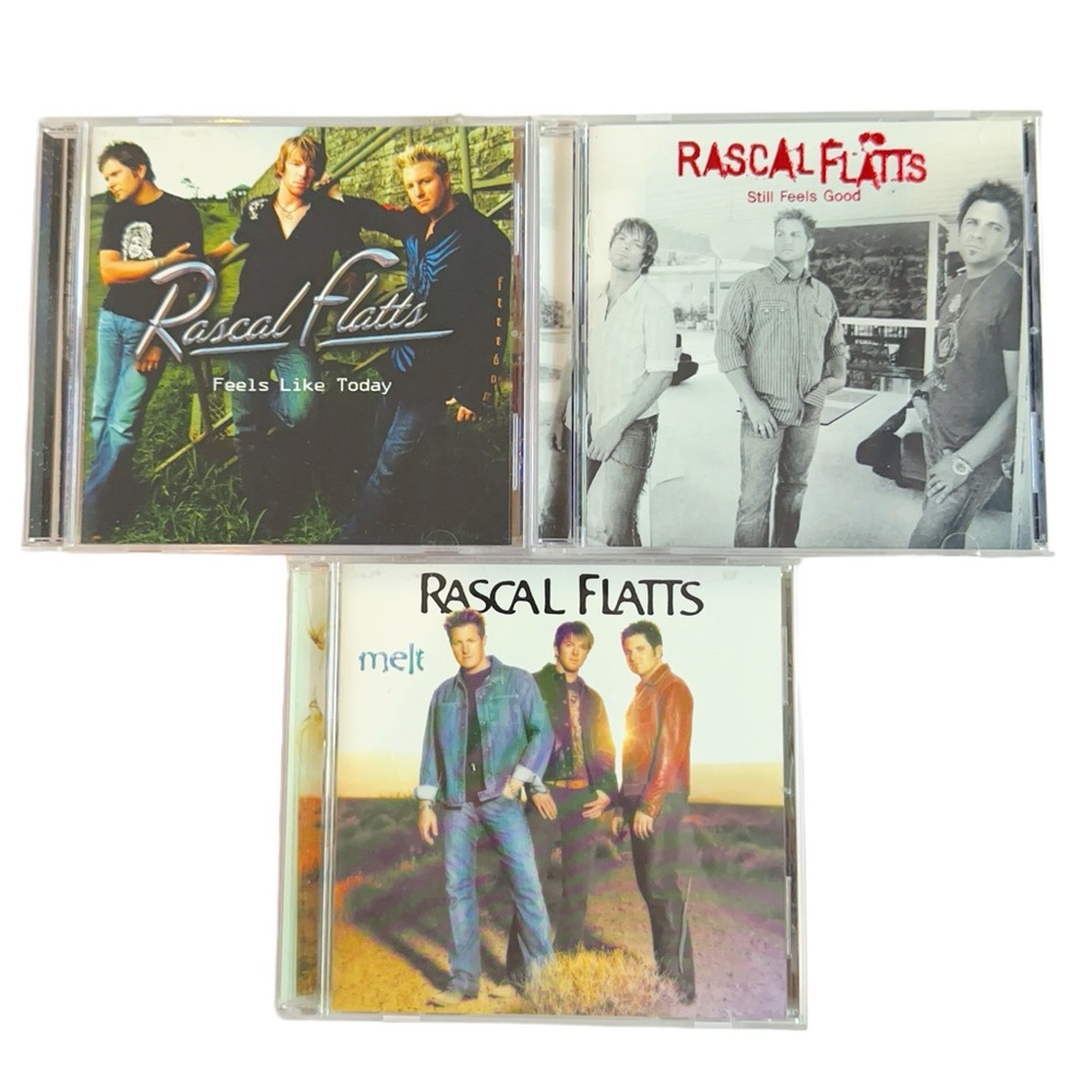 Lot of 3 Rascal Flatts CDs